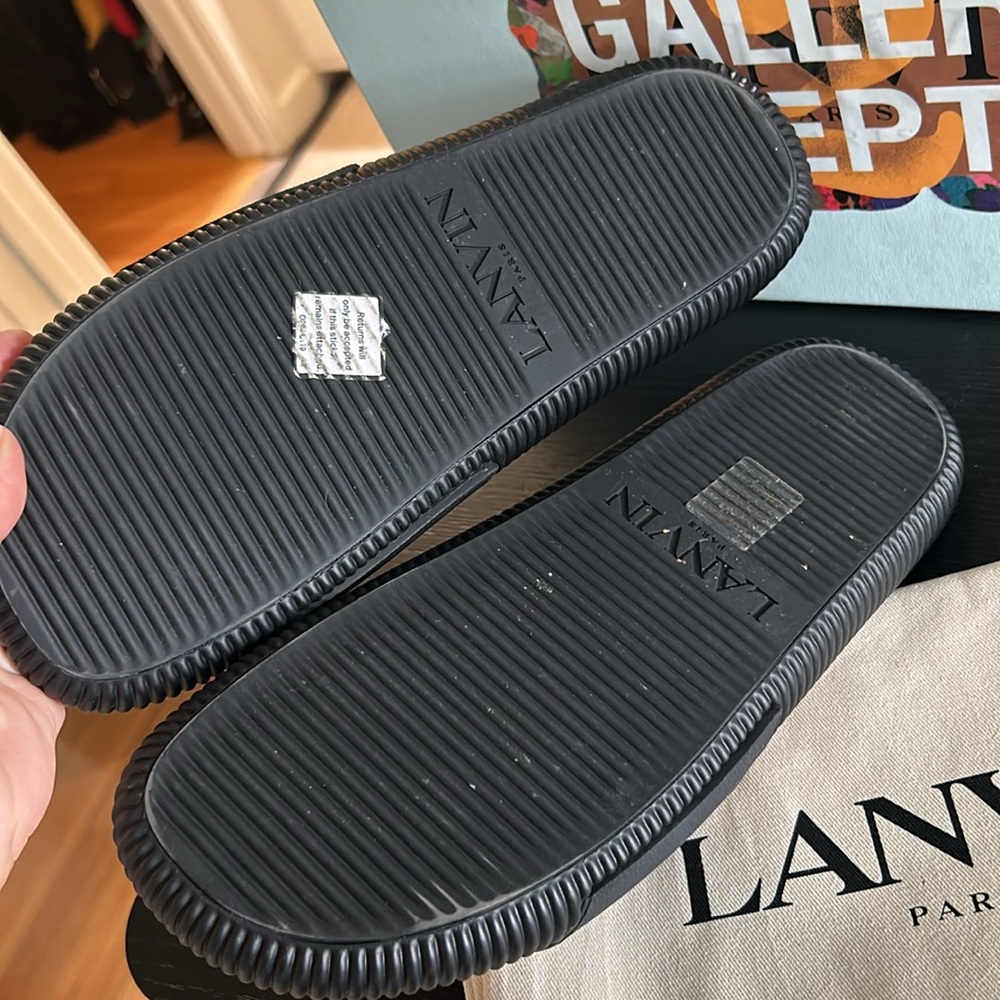 Lanvin men’s slides 8.5 euro 42 - Picture 2 of 3